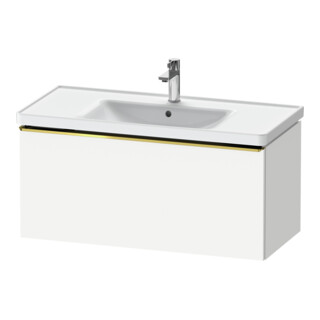 Duravit Waschtischunterschrank D-Neo 98,4x45,2cm, g pol/w ma, 1 Ausz., wandhängend