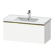 Duravit Waschtischunterschrank D-Neo 98,4x45,2cm, g pol/w ma, 1 Ausz., wandhängend