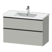 Duravit Waschtischunterschrank D-Neo 98,4x45,2cm, sw/gr m, 1 Schubk., 1 Ausz.-1