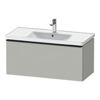 Duravit Waschtischunterschrank D-Neo 98,4x45,2cm, sw/gr ma, 1 Ausz., wandhängend