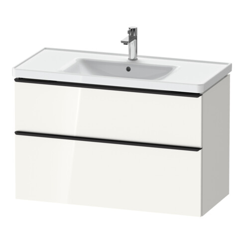 Duravit Waschtischunterschrank D-Neo 98,4x45,2cm, sw/w g, 1 Schubk., 1 Ausz.