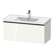 Duravit Waschtischunterschrank D-Neo 98,4x45,2cm, sw/w hgl, 1 Ausz., wandhängend