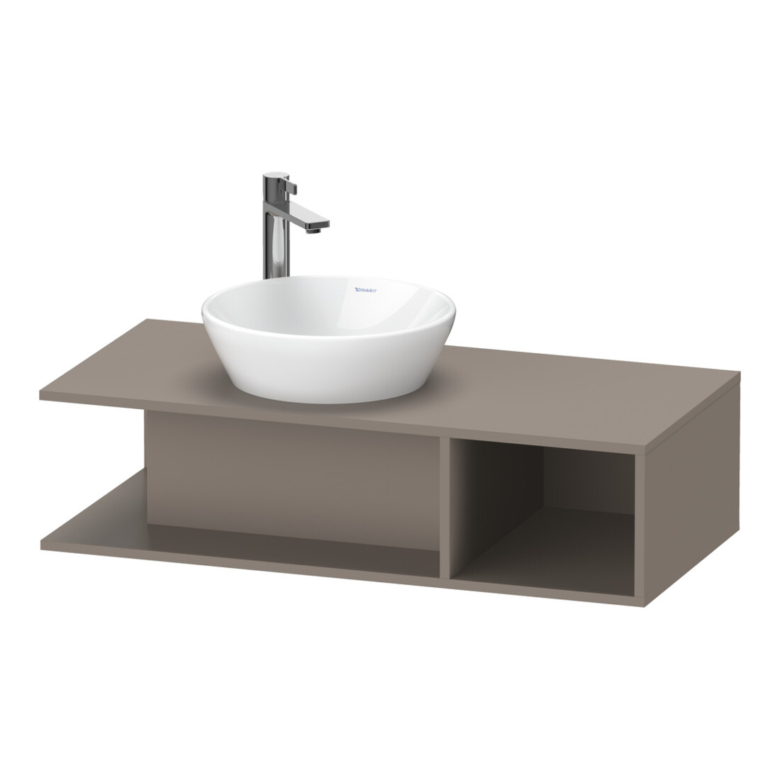 Duravit Waschtischunterschrank D-Neo Compact 100x48cm, ba m, 1 F, 1 Pl, wandhängend