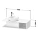 Duravit Waschtischunterschrank D-Neo Compact 100x48cm, E ma, 1 F, 1 Pl, wandhängend-3
