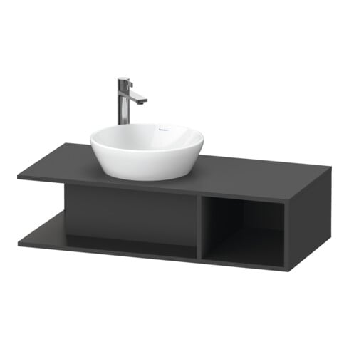 Duravit Waschtischunterschrank D-Neo Compact 100x48cm, gra m, 1 F, 1 Pl, wandhängend