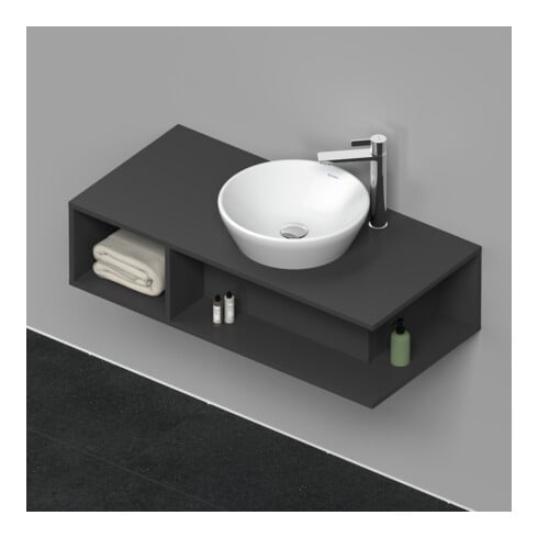 Duravit Waschtischunterschrank D-Neo Compact 100x48cm, gra m, 1 F, 1 Pl, wandhängend