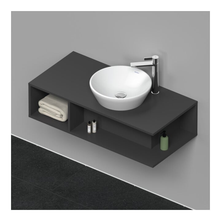 Duravit Waschtischunterschrank D-Neo Compact 100x48cm, gra m, 1 F, 1 Pl, wandhängend