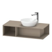 Duravit Waschtischunterschrank D-Neo Compact 100x48cm, lei, 1 F, 1 Konsolenpl., wandhängend