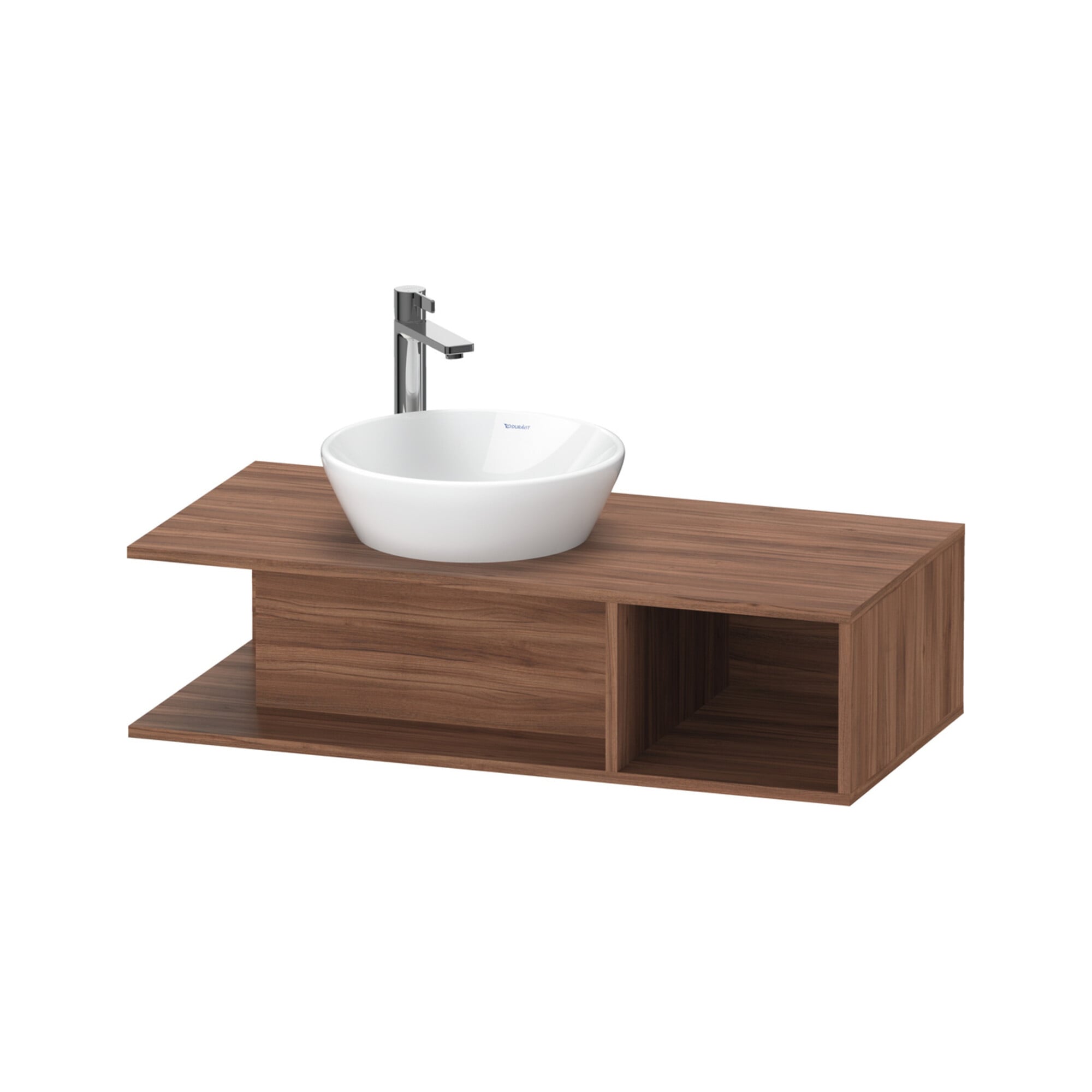 Duravit Waschtischunterschrank D-Neo Compact 100x48cm, N N, 1 F, 1 Konsolenpl., wandhängend