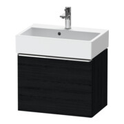 Duravit Waschtischunterschrank D-Neo Compact 58,4x37,2x44cm, 1 A, wandhängend, chr/Eiche sw-1