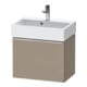 Duravit Waschtischunterschrank D-Neo Compact 58,4x37,2x44cm, 1 A, wandhängend, chr/Leinen-1
