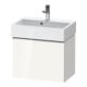 Duravit Waschtischunterschrank D-Neo Compact 58,4x37,2x44cm, 1 A, wandhängend, chr/we hgl-1