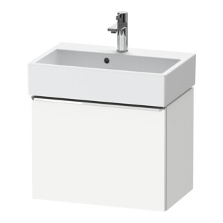 Duravit Waschtischunterschrank D-Neo Compact 58,4x37,2x44cm, 1 A, wandhängend, chr/we ma