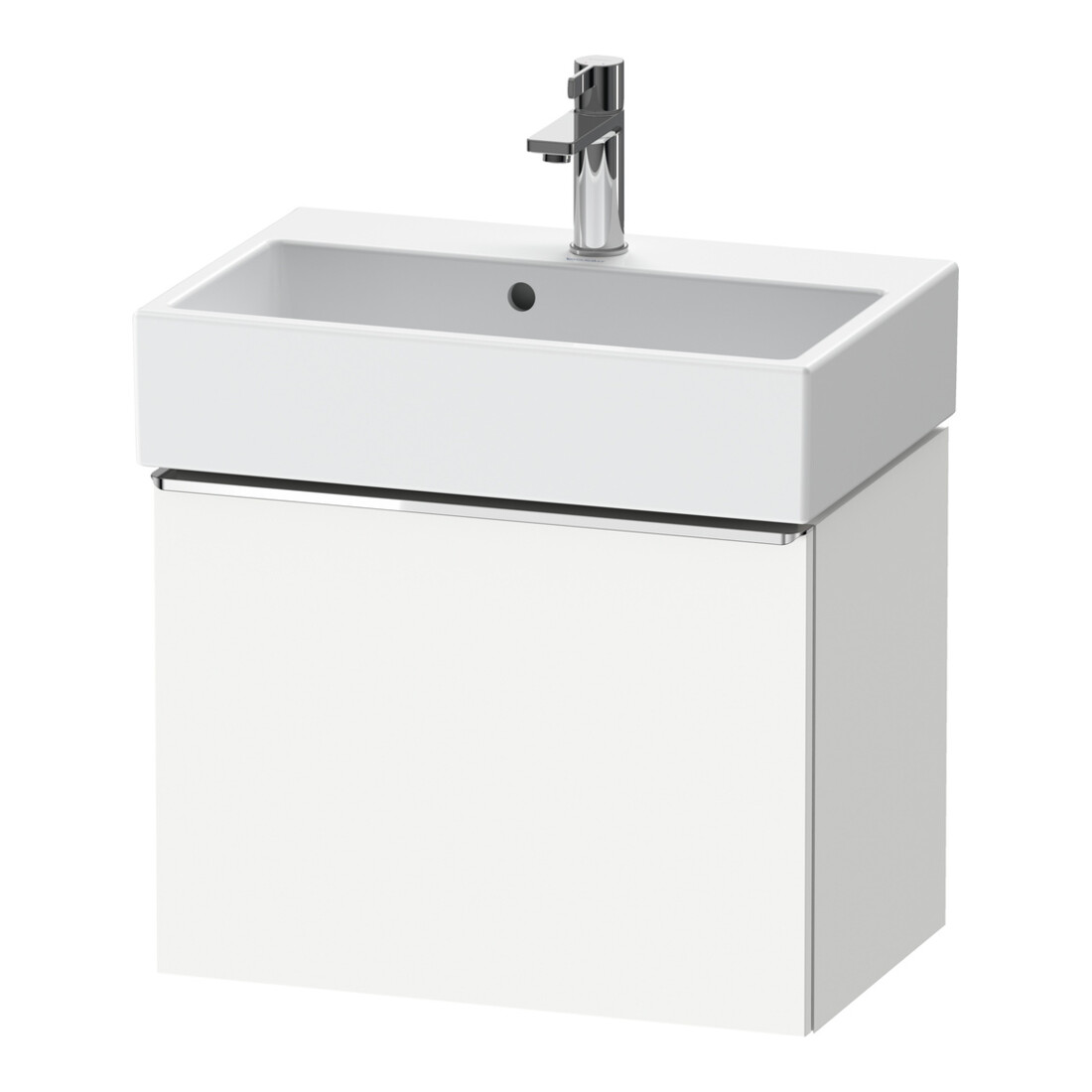 Duravit Waschtischunterschrank D-Neo Compact 58,4x37,2x44cm, 1 A, wandhängend, chr/we ma