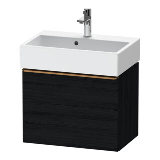 Duravit Waschtischunterschrank D-Neo Compact 58,4x37,2x44cm, 1 A, wd, b geb/Eiche sw