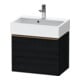 Duravit Waschtischunterschrank D-Neo Compact 58,4x37,2x44cm, 1 A, wd, b geb/Eiche sw-1