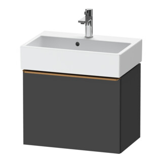 Duravit Waschtischunterschrank D-Neo Compact 58,4x37,2x44cm, 1 A, wd, b geb/Gra ma