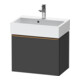 Duravit Waschtischunterschrank D-Neo Compact 58,4x37,2x44cm, 1 A, wd, b geb/Gra ma-1