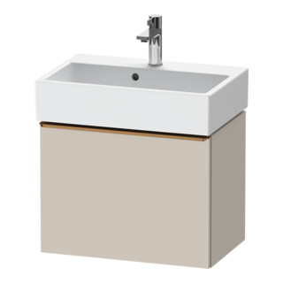 Duravit Waschtischunterschrank D-Neo Compact 58,4x37,2x44cm, 1 A, wd, b geb/Taupe ma
