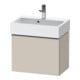 Duravit Waschtischunterschrank D-Neo Compact 58,4x37,2x44cm, 1 A, wd, ES geb/Taupe ma-1