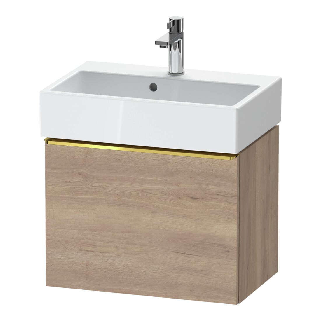 Duravit Waschtischunterschrank D-Neo Compact 58,4x37,2x44cm, 1 A, wd, g pol/Ei marm.