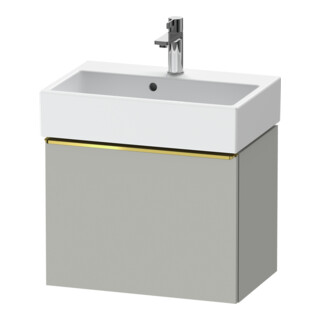 Duravit Waschtischunterschrank D-Neo Compact 58,4x37,2x44cm, 1 A, wd, gol pol/grau ma