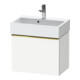Duravit Waschtischunterschrank D-Neo Compact 58,4x37,2x44cm, 1 A, wd, gol pol/weiß ma-1