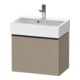 Duravit Waschtischunterschrank D-Neo Compact 58,4x37,2x44cm, 1 A, wd, schwarz/Leinen-1