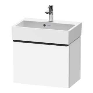Duravit Waschtischunterschrank D-Neo Compact 58,4x37,2x44cm, 1 A, wd, schwarz/weiß ma