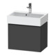 Duravit Waschtischunterschrank D-Neo Compact 58,4x37,2x44cm, 1 A, wd, sw/Grap ma-1