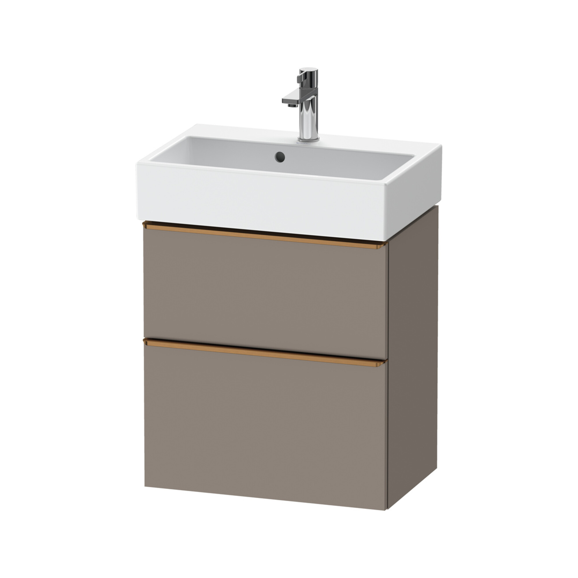 Duravit Waschtischunterschrank D-Neo Compact 58,4x37,2xcm, 1 Kast, 1 A, b geb/Bas ma