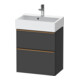 Duravit Waschtischunterschrank D-Neo Compact 58,4x37,2xcm, 1 Kast, 1 A, b geb/Gra ma-1