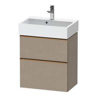 Duravit Waschtischunterschrank D-Neo Compact 58,4x37,2xcm, 1 Kast, 1 A, b geb/Leinen