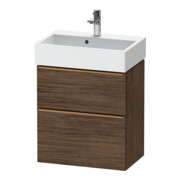 Duravit Waschtischunterschrank D-Neo Compact 58,4x37,2xcm, 1 Kast, 1 A, b geb/Nu dkl.