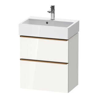 Duravit Waschtischunterschrank D-Neo Compact 58,4x37,2xcm, 1 Kast, 1 A, b geb/we hgl