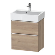Duravit Waschtischunterschrank D-Neo Compact 58,4x37,2xcm, 1 Kast, 1 A, ch/Ei marm.