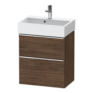 Duravit Waschtischunterschrank D-Neo Compact 58,4x37,2xcm, 1 Kast, 1 A, ch/nb dkl.
