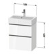 Duravit Waschtischunterschrank D-Neo Compact 58,4x37,2xcm, 1 Kast, 1 A, chr/Eiche sw