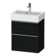 Duravit Waschtischunterschrank D-Neo Compact 58,4x37,2xcm, 1 Kast, 1 A, ES geb/Ei sw-1