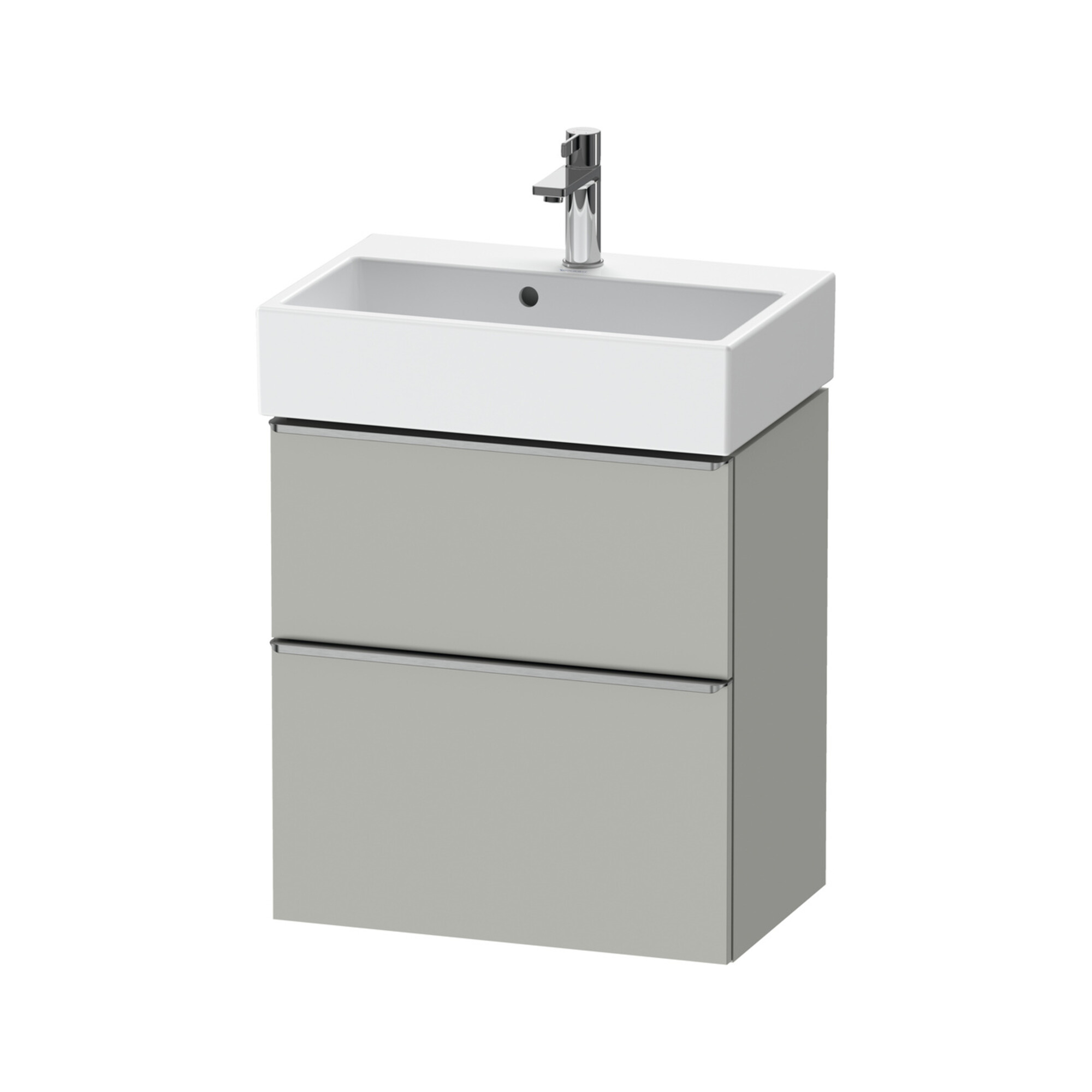 Duravit Waschtischunterschrank D-Neo Compact 58,4x37,2xcm, 1 Kast, 1 A, ES geb/gr ma