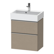 Duravit Waschtischunterschrank D-Neo Compact 58,4x37,2xcm, 1 Kast, 1 A, ES geb/Leinen