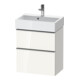 Duravit Waschtischunterschrank D-Neo Compact 58,4x37,2xcm, 1 Kast, 1 A, ES geb/we hgl-1