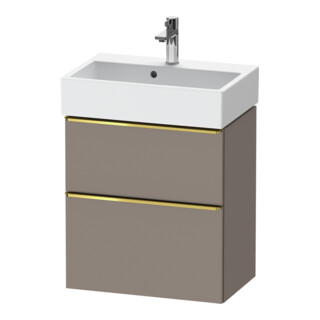 Duravit Waschtischunterschrank D-Neo Compact 58,4x37,2xcm, 1 Kast, 1 A, g pol/Bas ma