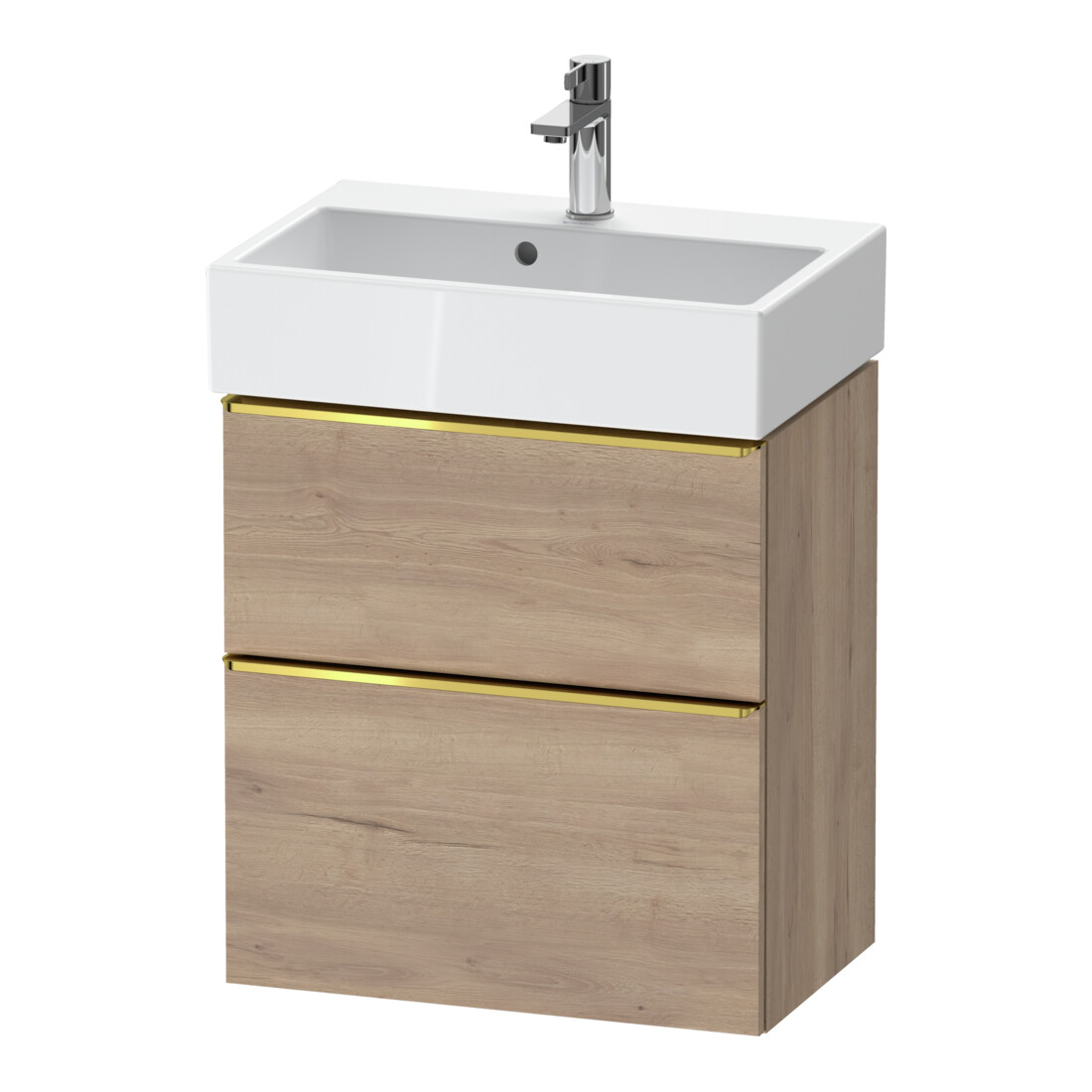 Duravit Waschtischunterschrank D-Neo Compact 58,4x37,2xcm, 1 Kast, 1 A, g pol/Ei ma