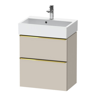 Duravit Waschtischunterschrank D-Neo Compact 58,4x37,2xcm, 1 Kast, 1 A, g pol/Tau ma