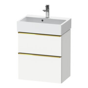 Duravit Waschtischunterschrank D-Neo Compact 58,4x37,2xcm, 1 Kast, 1 A, g pol/weiß ma-1