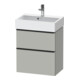 Duravit Waschtischunterschrank D-Neo Compact 58,4x37,2xcm, 1 Kast, 1 A, sw/gr ma-1