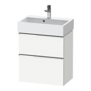 Duravit Waschtischunterschrank D-Neo Compact 58,4x37,2xcm, 1 Kast, 1 Ausz., chr/we ma