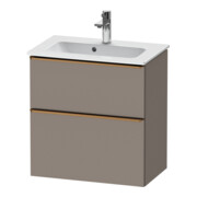 Duravit Waschtischunterschrank D-Neo Compact 61x37,2, b geb/Bas m, 1 Kast, 1 A, wandhängend