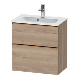 Duravit Waschtischunterschrank D-Neo Compact 61x37,2, b geb/Ei ma, 1 Kast, 1 A, wandhängend